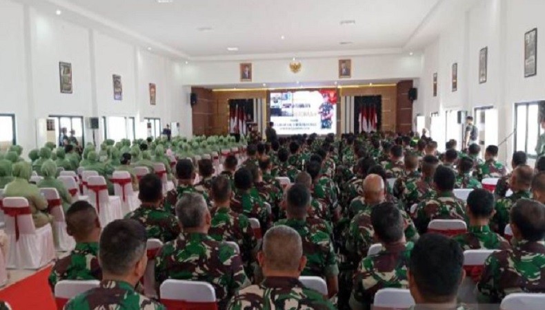 Di Hadapan Anggota, Pangdam II Sriwijaya Minta Prajurit TNI Tak Komentar Politik di Medsos