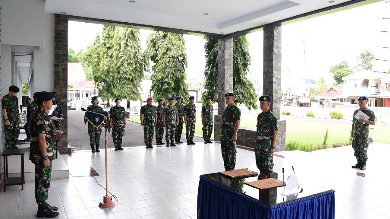 Letkol Laut (K) Maedi Resmi Jabat Kadiskes Lantamal VIII Manado