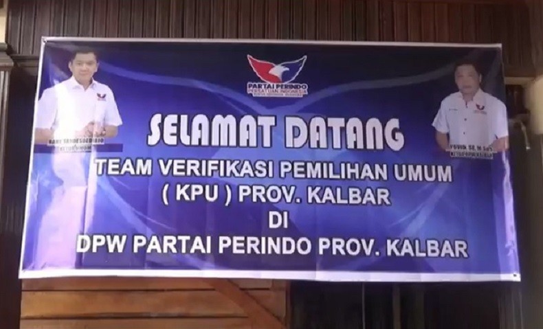 DPW Partai Perindo Kalbar Tuntaskan Verifikasi Faktual, Lanjut Monitoring DPD