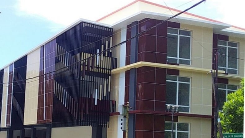 Bangunan Megah 3 Lantai, Pasar Trikora Tahuna Dioperasikan Awal 2023