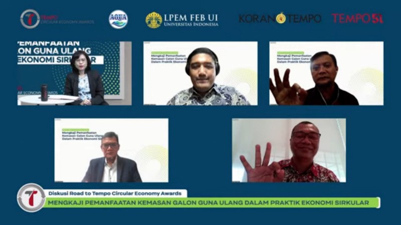 Penelitian LPEM UI: Galon Guna Ulang Berkontribusi Atasi Masalah Sampah dan Pertumbuhan Ekonomi - Bagian 1