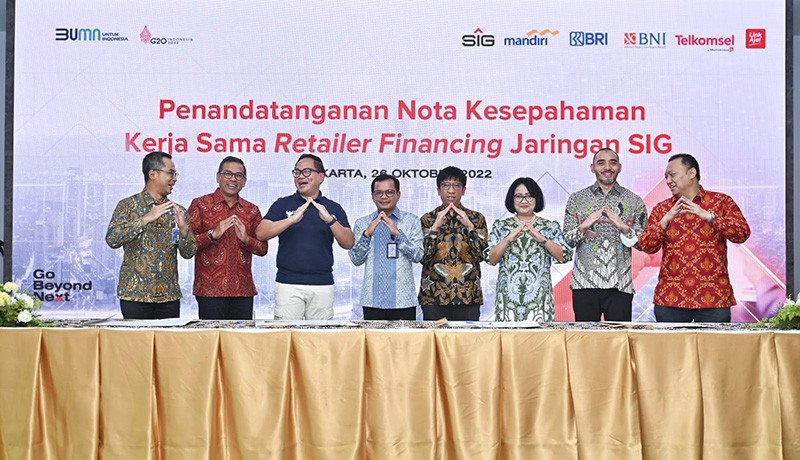 Tingkatkan Fasilitas Pembiayaan Retailer Toko Bangunan, SIG Gandeng Sejumlah Perusahaan BUMN - Bagian 2