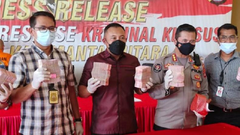 Polda Kaltara Tetapkan 2 Tersangka Korupsi Proyek Konstruksi Landscape di Malinau