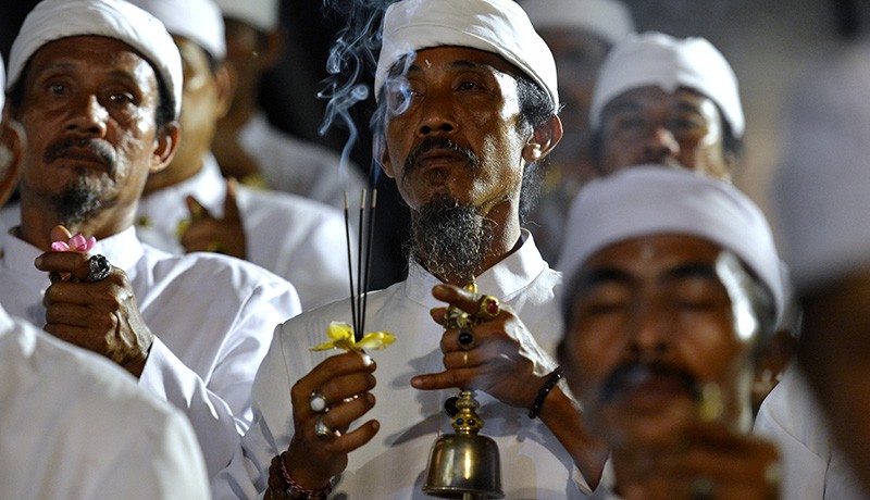 150.000 Umat Hindu Doa Bersama untuk Kelancaran KTT G20 di Bali - Bagian 3