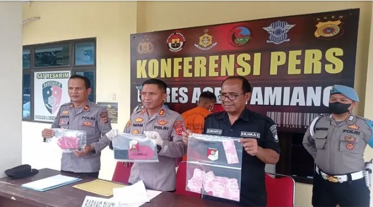 Edarkan Uang Palsu, Pria Ini Ditangkap Polisi