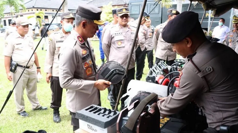 Kunjungi Mapolres Lampung Timur, Wakapolda: Sarana Prasarana Bukan Hiasan!