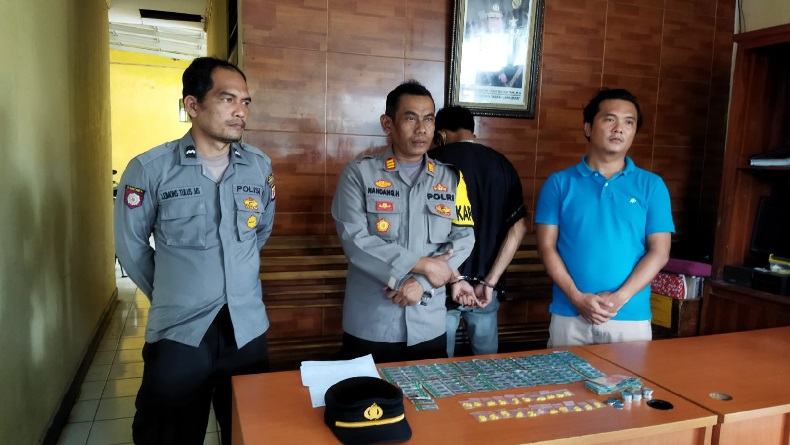 Jadi Bandar Obat Terlarang, Pemuda asal Aceh Ditangkap di Warungkiara Sukabumi