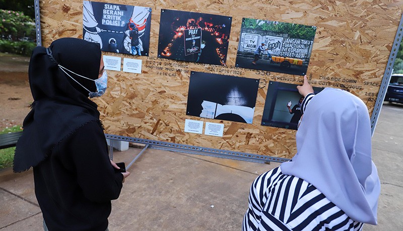 PFIJ Gelar Pameran Rekam Jakarta 24+ Karya 53 Pewarta Foto - Bagian 2
