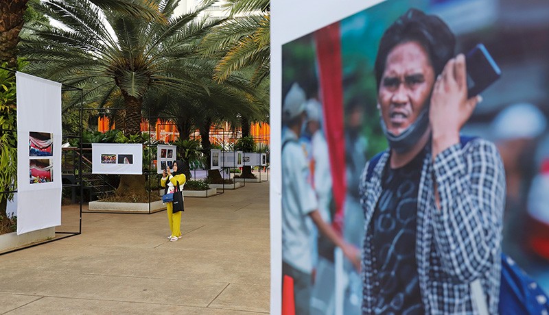 PFIJ Gelar Pameran Rekam Jakarta 24+ Karya 53 Pewarta Foto - Bagian 6