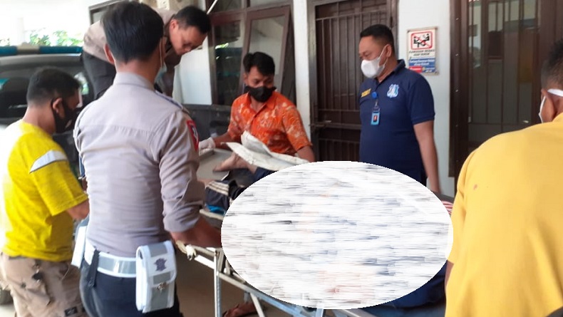 Ngeri, Bersenggolan lalu Terjatuh, Pemotor di Sukabumi Tewas Terlindas Rush