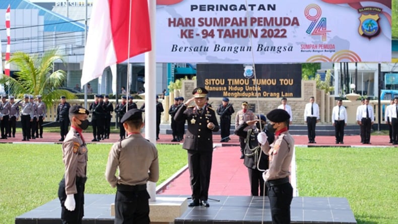 Peringati Hari Sumpah Pemuda, Kapolda Sulut: Bersatu Padu Harga Mati