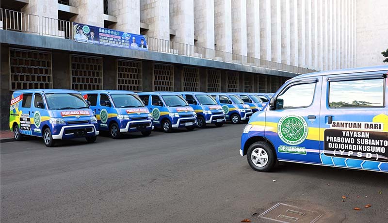 Prabowo Sumbang 25 Mobil Operasional untuk Bantu Pemeliharaan 100.000 Masjid - Bagian 2