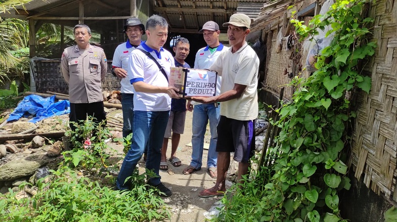 Korban Banjir di Malang Selatan Senang Dapat Bantuan dari Partai Perindo 