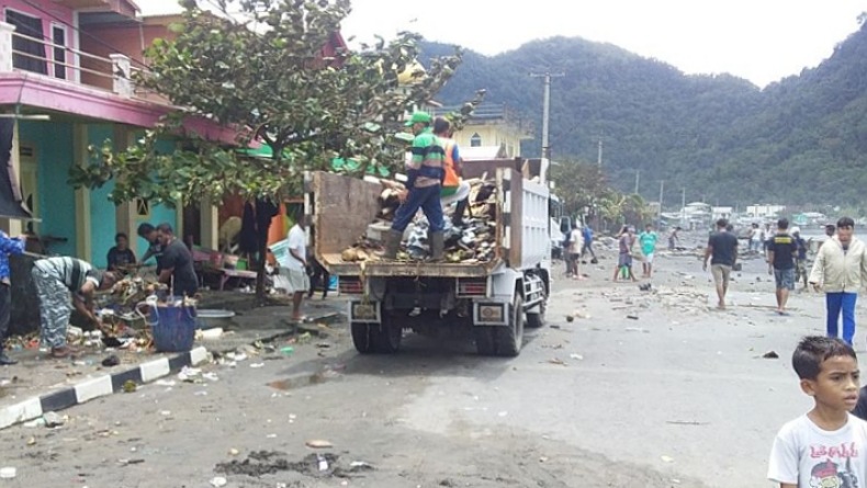 BPBD Sangihe Minta Camat Pantau Kondisi Wilayah karena Cuaca Masih Ekstrem
