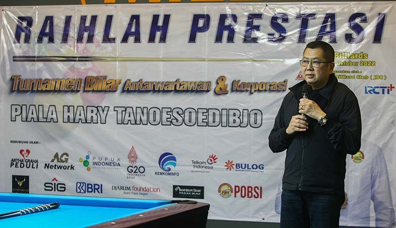 HT Buka Turnamen Billiar Piala Hary Tanoesoedibjo 2022 - Bagian 1