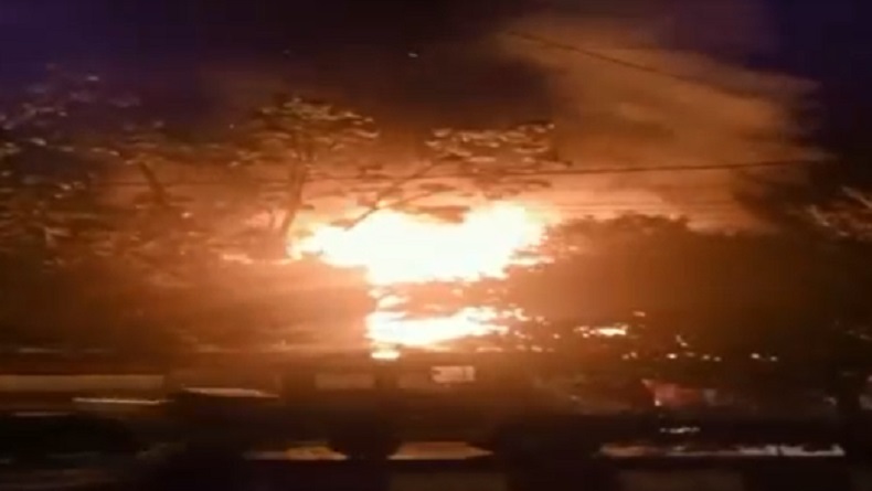 Kafe di Palangka Raya Terbakar, Sejumlah Barang Hangus     