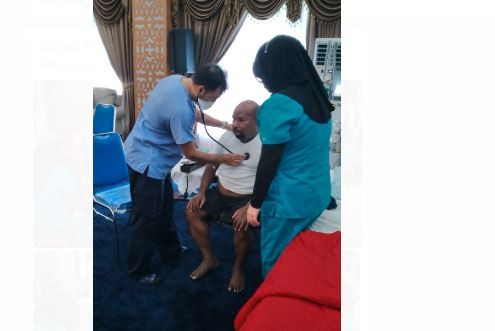 Tim Dokter Spesialis Singapura Periksa Kesehatan Gubernur Lukas Enembe, Ini Hasilnya