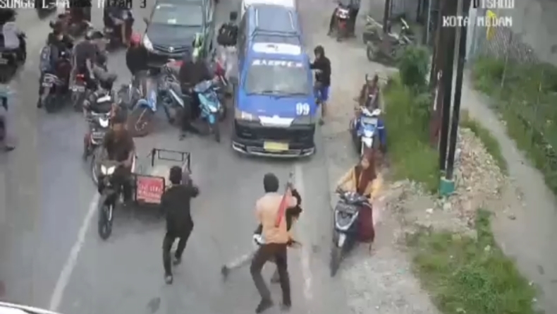 23 Pelajar Pembuat Onar hingga Rampok Motor Warga di Jalanan Kota Medan Ditangkap