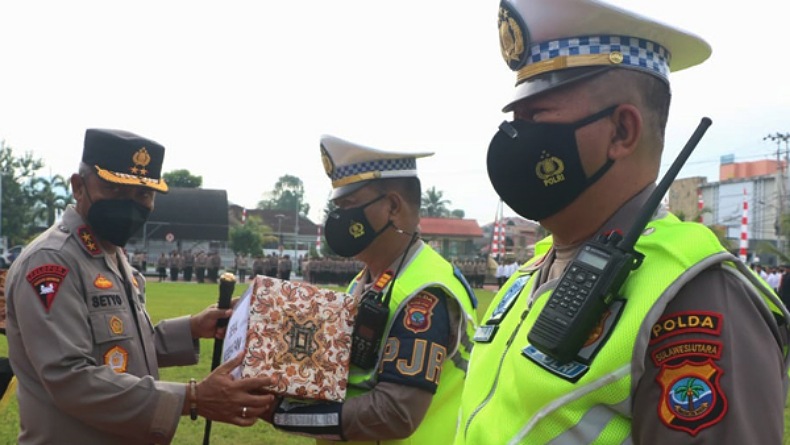 Polda Sulut Berangkatkan 64 Personel Pengamanan G20 BKO Polda Bali