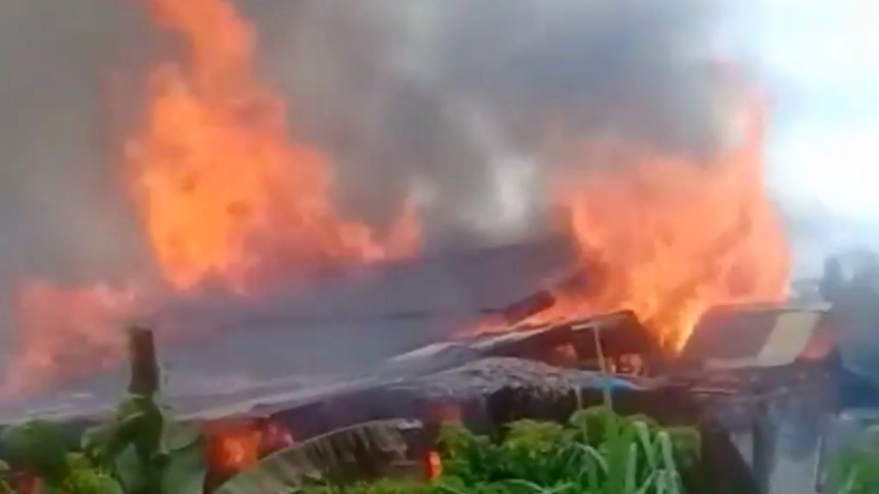 Kebakaran Hebat di Aceh Singkil, 14 Rumah Barak Ludes Dilalap Api