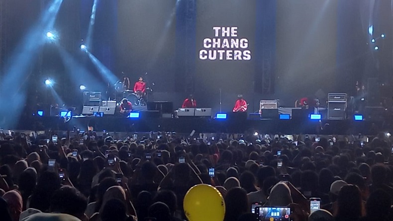 Manggung di Solo, The Changcuters Pukau Ribuan Penonton Festival Musik Projek-D