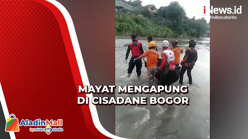 Geger Mayat Pria Bertato Ditemukan Mengambang Di Bendung Sipon Bekasi