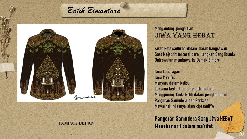 Profesor UNS Patenkan 2 Motif Batik, Angkat Kekayaan Alam Kabupaten Sragen