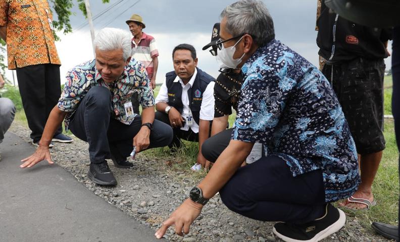  Jalan Provinsi Mulus, Warga Brebes ke Ganjar: Maturnuwun Pak, Dalane Ora Gronjalan Maning