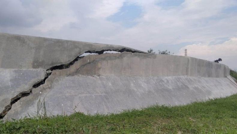 Pemkab Kudus Minta BBWS Pemali Juana Perbaiki Tanggul Sungai Wulan yang Retak