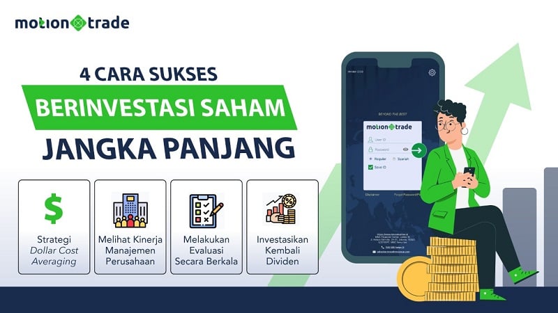 Tips MotionTrade: 4 Cara Sukses Investasi Saham Jangka Panjang