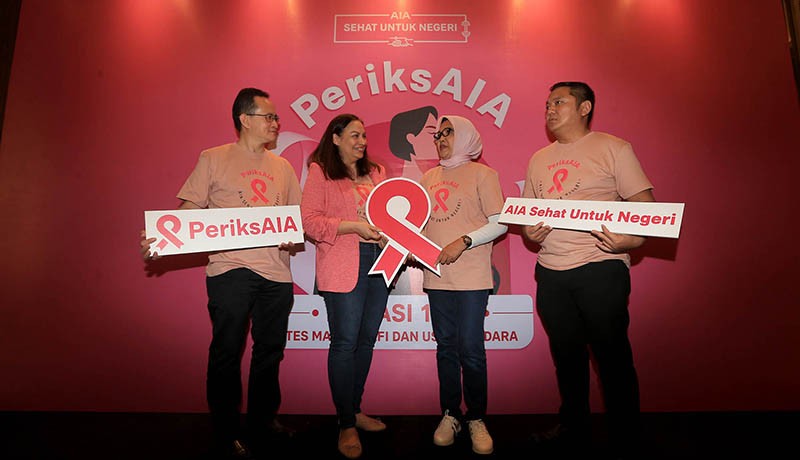 Dorong Pencegahan Dini Kanker, AIA Berikan 1.500 Pemeriksaan Payudara Gratis - Bagian 1
