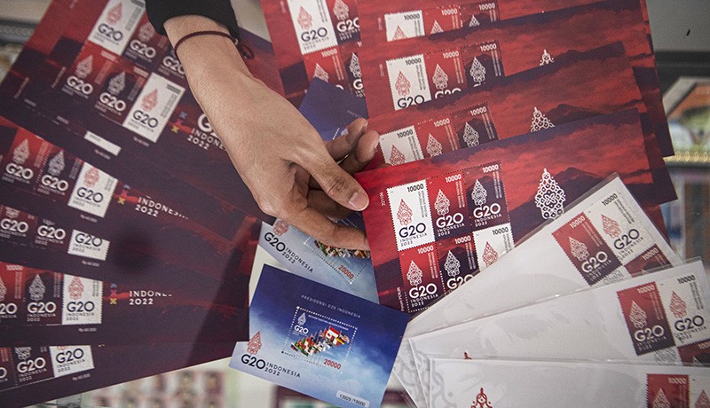Foto Prangko Seri KTT G20 2022 - Bagian 2