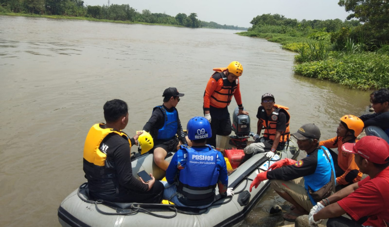 1 dari 2 Bocah Hilang di Sungai Brantas Jombang Ditemukan Tewas 