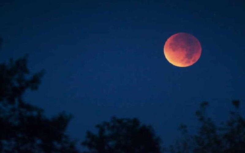 Selasa 8 November Gerhana Bulan Total, Ini Waktu Terbaik Mengamati dari Sumsel 