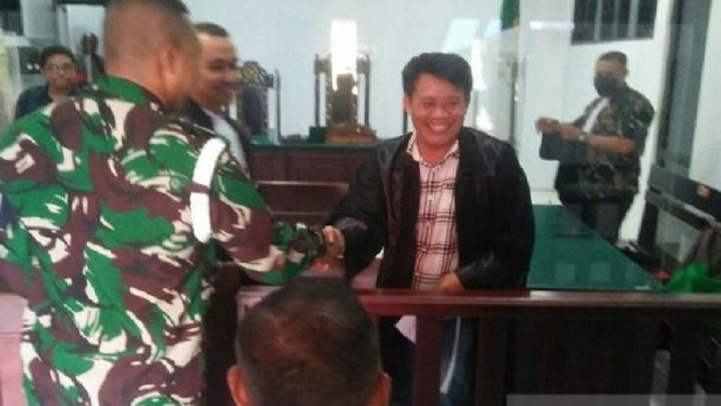 Sempat Viral Adu Jotos dengan Anggota TNI, Polantas Ini Divonis 1 Bulan Penjara