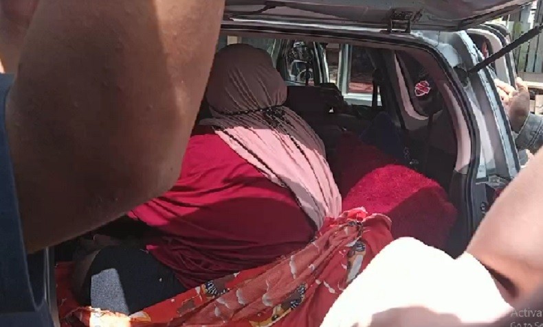 Sifa Gadis Berbobot 190 Kg asal Tanah Laut Dibawa ke RSUD Hadji Boejasin