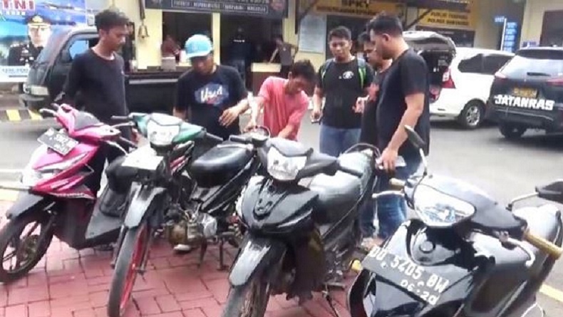 Sindikat Curanmor di Sulsel Ditangkap, Curi Motor di Makassar Bawa ke Bantaeng