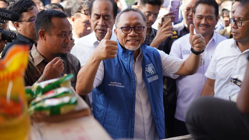 Mendag Zulhas Senang Harga Bapok di Pasar Pabaen Baeng di Bawah Harga Nasional - Bagian 1