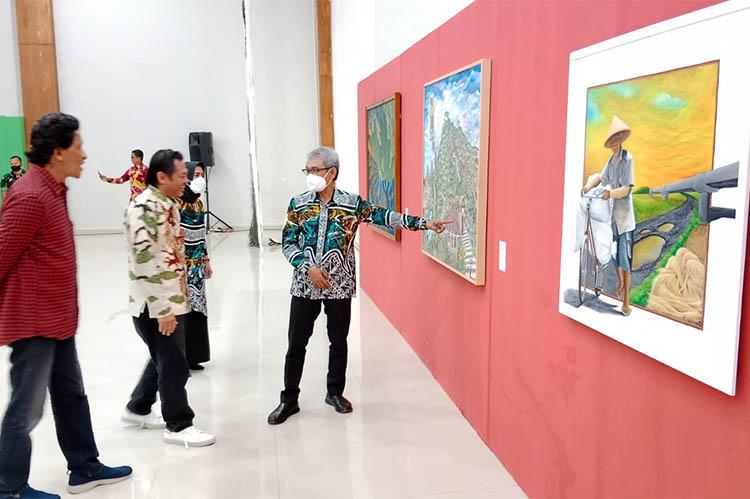 Bangkit dari Covid-19, 35 Perupa Kulonprogo Gelar Pameran Seni Rupa Tandang Gawe  