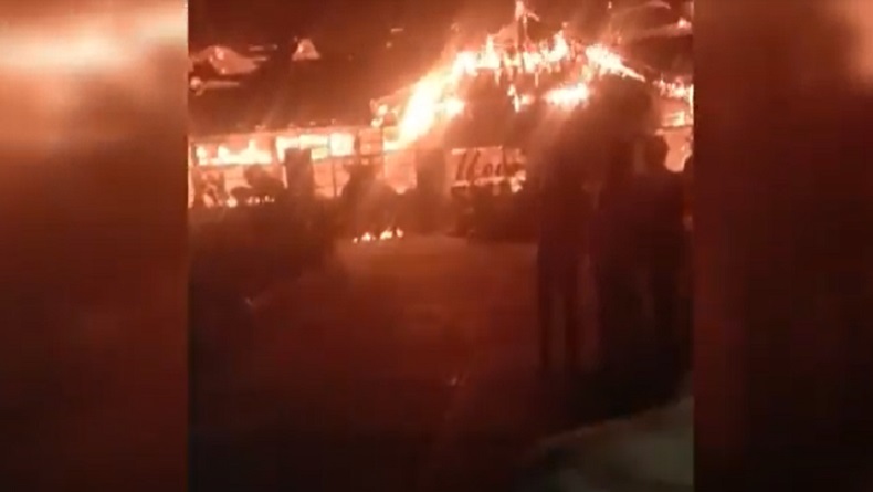 SMAN 1 Sicincin Padang Pariaman Terbakar Hebat, 9 Ruang Hangus