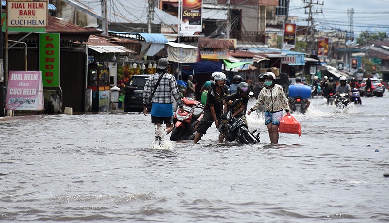 Kota Singkawang Banjir Setinggi 90 Sentimeter