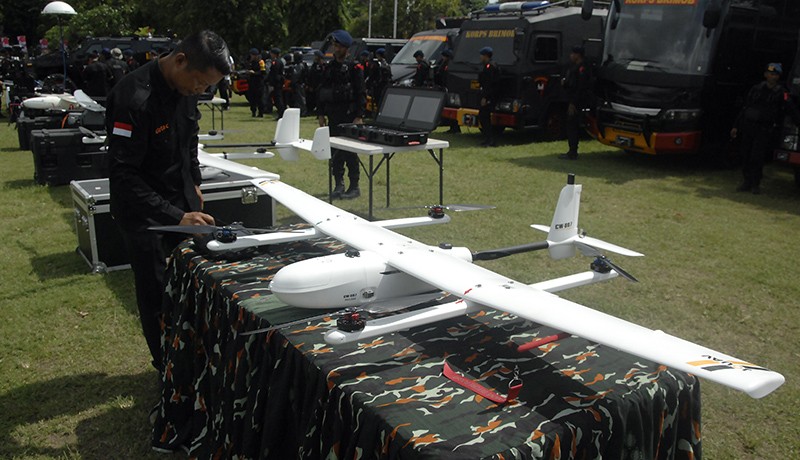 Drone Dikerahkan Bantu Pengamanan KTT G20 di Bali - Bagian 1