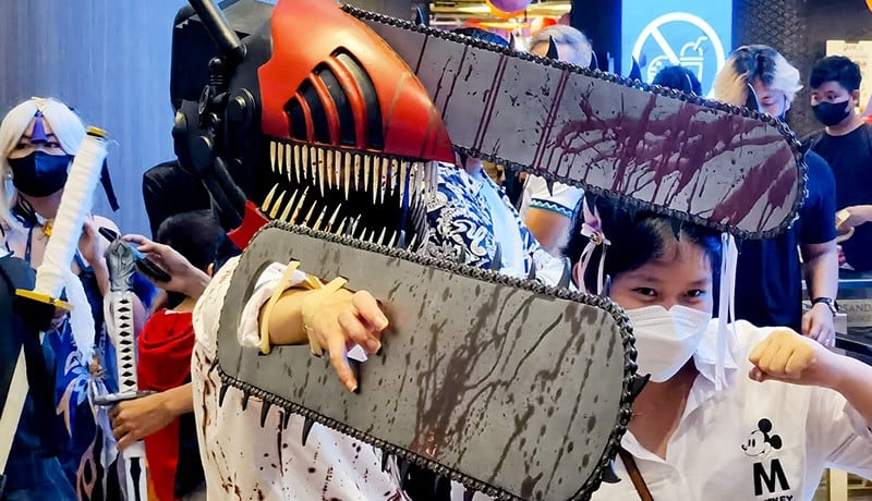 Keseruan Pesta Halloween Pakai Kostum Anime - Bagian 3