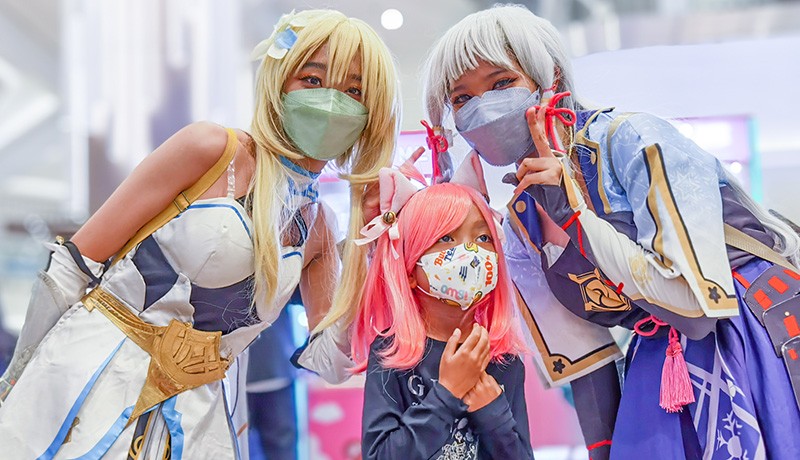 Keseruan Pesta Halloween Pakai Kostum Anime - Bagian 1