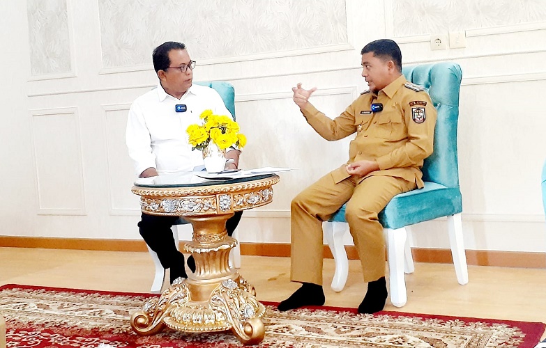 Ngobrol Santai, Wakil Bupati Pelalawan Bahas Geliat Destinasi Pariwisata 