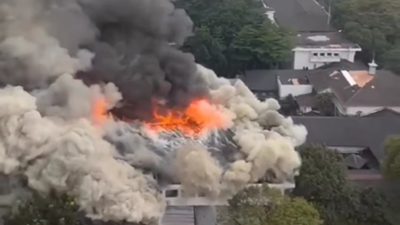 Update Kebakaran Gedung Bapelitbang Kota Bandung, 4 Orang Diperiksa Polisi