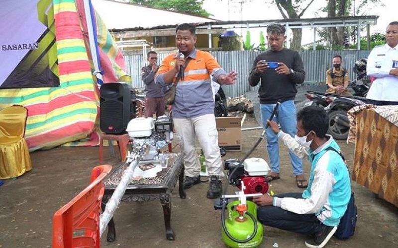 551 Nelayan di Palembang Terima Paket Koversi BBM ke BBG