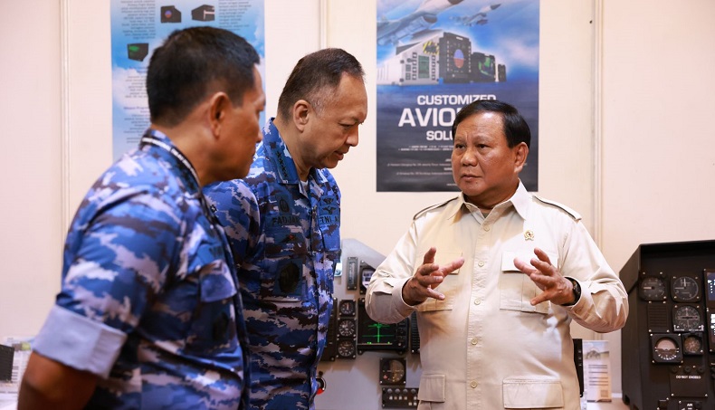 Prabowo Minta TNI AU Bangun Kekuatan Pertahanan Udara Berbasis Drone