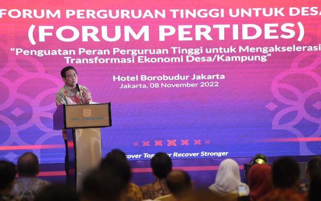 Kemendes PDTT Gandeng Forum Perguruan Tinggi Percepat Pembangunan Desa
