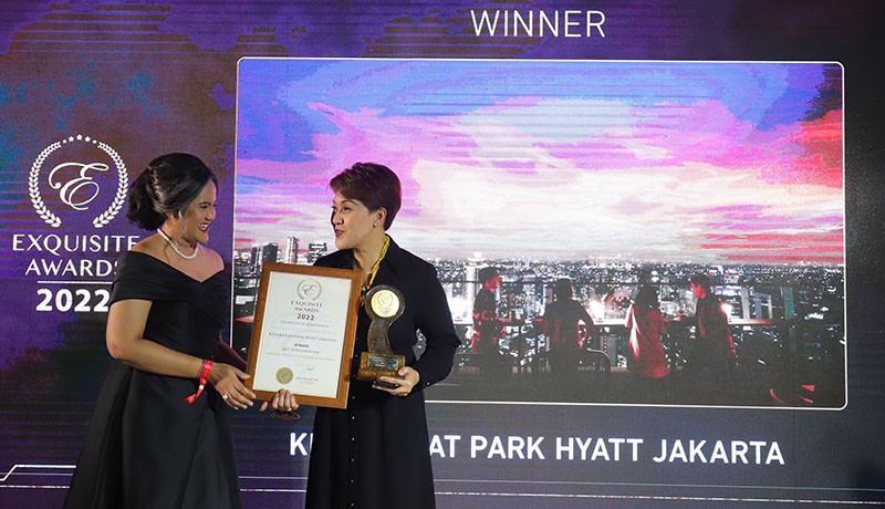 Park Hyatt Jakarta Raih 2 Penghargaan Exquisite Awards 2022 - Bagian 2